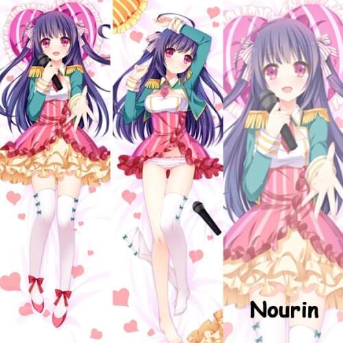 Hentai Sexy Japanese Anime Pillowcase Nourin Kinoshita Ringo Cute Otaku decorative Hugging Body Pillow Case