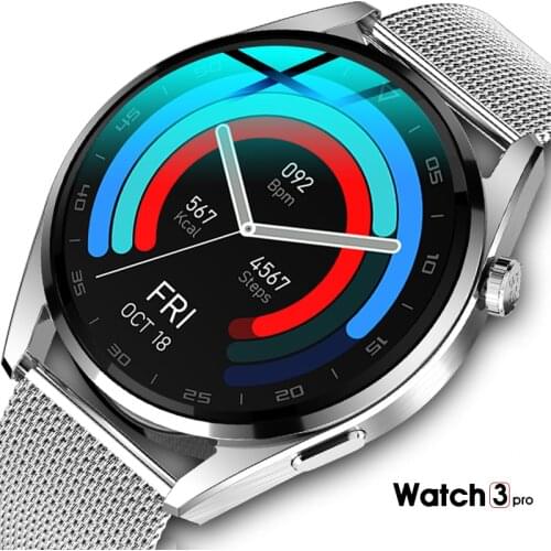 Original DT3 Pro Smart Watch Men Dial Call Wireless Charge DiY Face Password Protection Calculator IP68 Waterproof Smartwatch