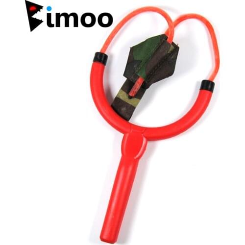 Bimoo Plastic Fishing Catapult Slingshot Carp Fishing Bait Casting Tools