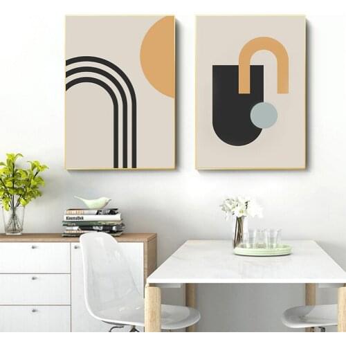 Inkjet print poster canvas factory wholesale simple modern abstract living room, bedroom, childrens room decorative paintings
