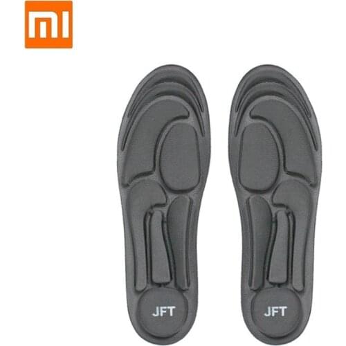 JFT Far Infrared Sports Insole Men Women Airbag Shock Absorption Buffer Military Training Deodorant High Elastic Shoe Pad