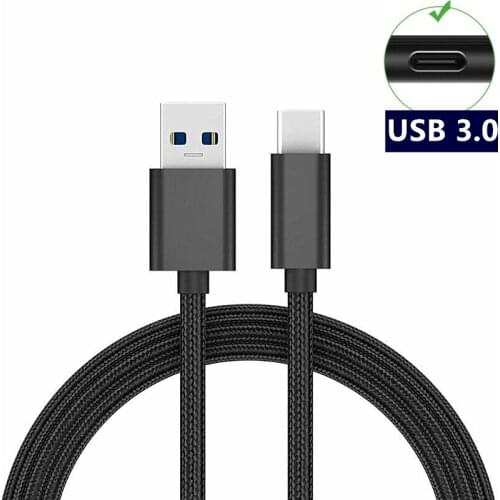 1M 2M Type C Cable For Huawei P50 P40 P20 Lite P 20 Pro P20lite P20Pro P30 Honor 10 9 P10 USB C Long Charging Wire Phone Charger