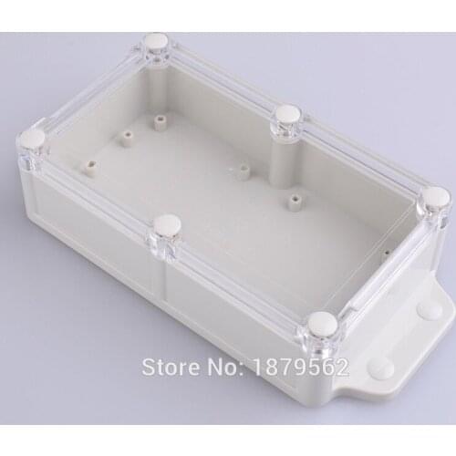 200*94*45mm wall mount plastic box waterproof PLC enclosure for electronic project box housing DIY amplifier box IP68 meter box