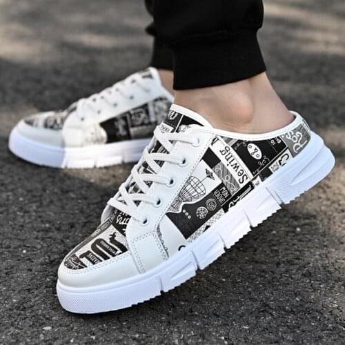 2021 summer man shoes outdoors Casual shoes breathable wear resitant Waterproof fashion ins Designer canvas shoe lazy slipper
