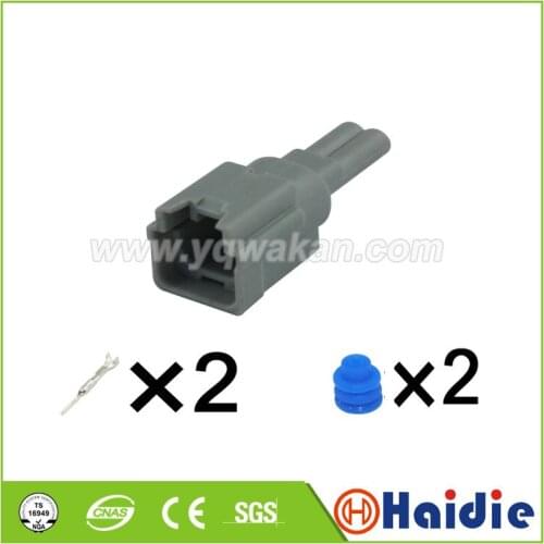 5sets 2pin Auto male automobile wire harness connector 7282-7770-40