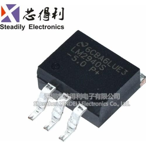 5pcs/lot Brand New & Original TO-263 LM2940SX-5.0/Nopb SMD Voltage Regulator LM2940S-5.0
