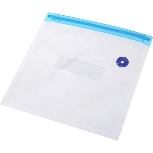 5PCS Packaging Bag+Food Vacuum Sealer Storage Saver Hand Pump Kitchen Organizer