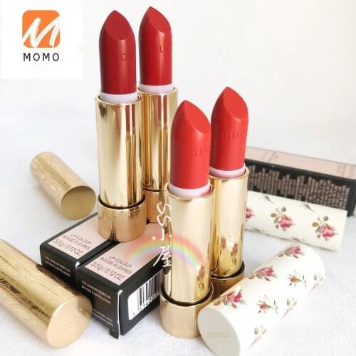 516 Gold Tube 505 Moisturizing 208 Matte 504#506#509 Gift Box Thin Tube 515 Lipstick Beautiful Cute Fashion Mysterious