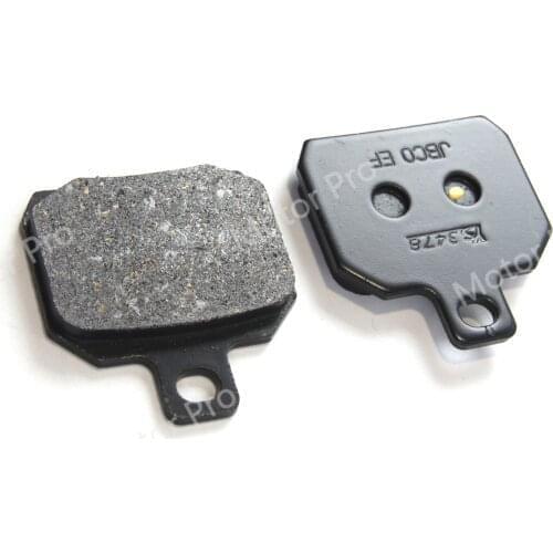 Motorcycle Accessories Organic Rear Brake Pads For MOTO MORINI Corsaro 1200 For MV AGUSTA 675 Brutale 800 For NORTON 961 Sport