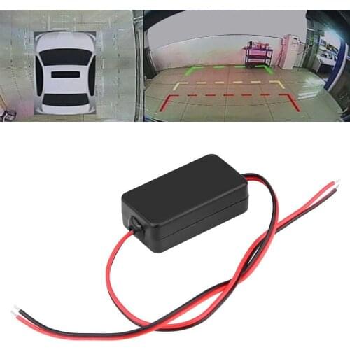 Car Rear View Rectifier Car GPS Back-up Power Relay Capacitor Filter Connector Current Stabilizer