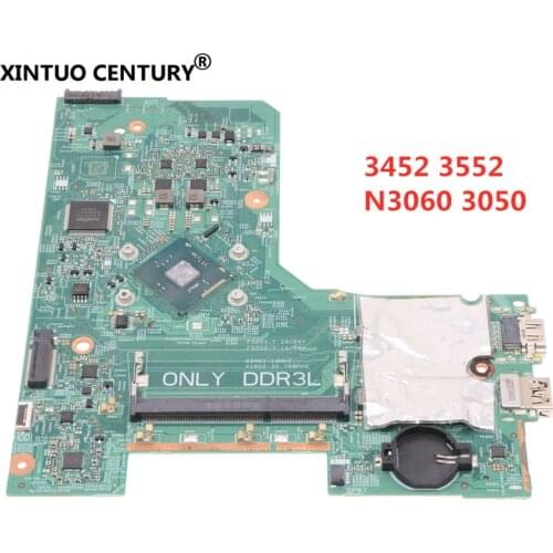 CN-0PW4MN For DELL INSPIRON 3452 3552 laptop motherboard PW4MN mainboard Iris BSW MB 14279-1 PWB:896X3 N3050/N3060 NOTEBOOK PC