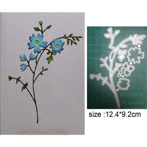 Flowers Tree Leaves Craft metal cutting dies cut die mold Scrapbook paper craft knife mould blade punch stencils dies