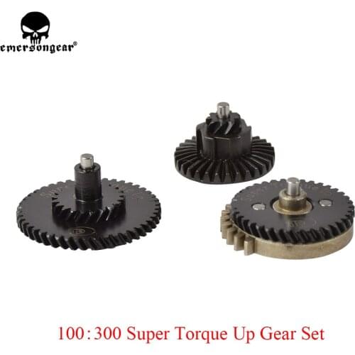 EMERSONGEAR BD 100:300 Reinforcement Helical Super Torque AEG Gear Set for AEG Gearbox Hunting Accessories for Gun BD1215
