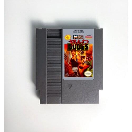 Bad Dudes - Game Cartridge For NES Console 72 Pins 8bit