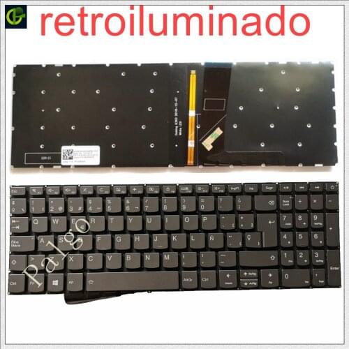 Spanish backlit Keyboard for Lenovo IdeaPad 330-17 330-17AST 330-17ICH 330-17IKB light original new Latin SP LA