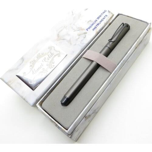 Wings Marble R379 Smoked Roller Pen | İsme Special Pen | Gift Pen