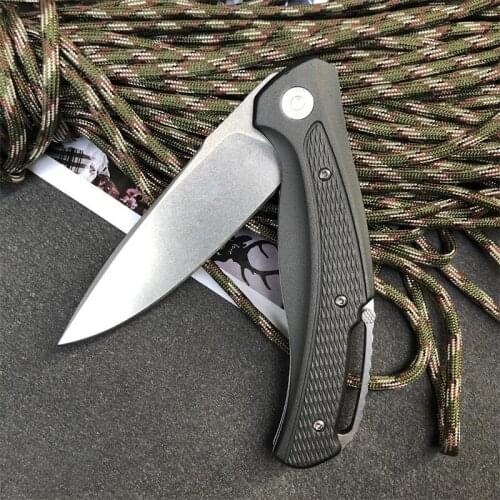 CRK-R2401 folding knife portable daily lanyard defense tactical folding daily practical hunting emergency function fruit knife