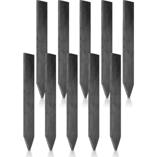 Slate Plant Label Markers Garden Labels Tags for Vegetable or Herb 15X2cm, 10 Pcs