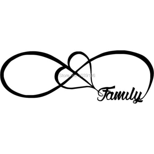 Creative Car Styling Heart Glasses Forever Family and Love are Filled with Eyes Reflective Car Stickers Decal Pattern Vinyl