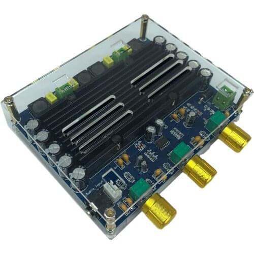 XH-M549 2.0 channel 2x150W TPA3116D2 digital audio hifi amplifier board with tone with case