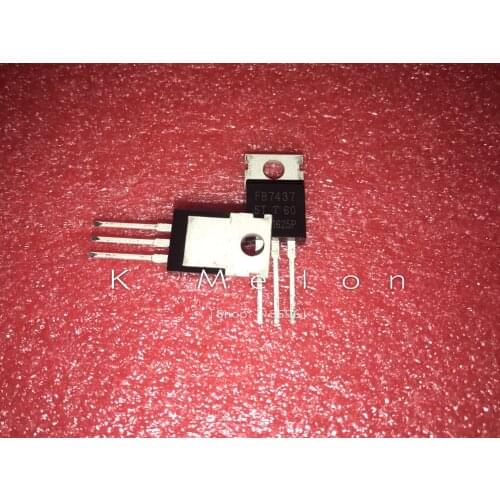 10PCS IRFB7437PBF IRFB7437 FB7437 TO-220 195A 40V Power MOSFET