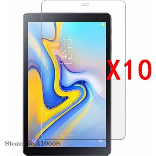 10Pcs/Lot Tempered Glass Screen Protector For Samsung Galaxy Tab A A2 10.5 2018 T590 T595 SM-T590 SM-T595 Screen Protective Film