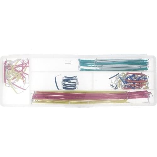 140pcs U Shape Solderless Breadboard Jumper Cable Wire Kit For PCB Bread Board