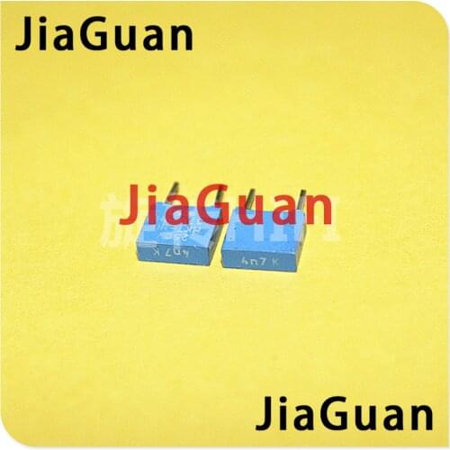 50PCS NEW BC MKT370 4700PF 250V P5MM blue film capacitor VISHAY 472/250V MKT 370 4.7NF 250VDC 4N7 4700P 472