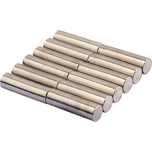 Tooyful 60 Pieces Iron Bass Guitar Mandolin Humbucker Pickup Pole Plugs Rods Musical Instrument DIY Parts 17.5 x 5mm