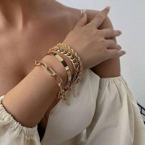 FAMSHIN Golden Bracelets