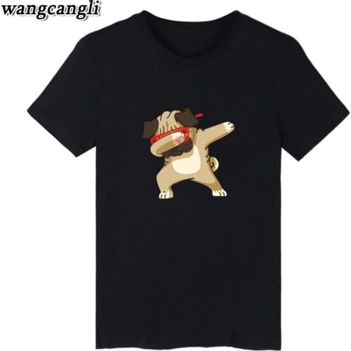 2020 Summer Spring Men/Women T Shirt funny Dog Print T-shirt Casual Plus Size Funny Rabbit Tshirt Tops Fashion Brand Clothing