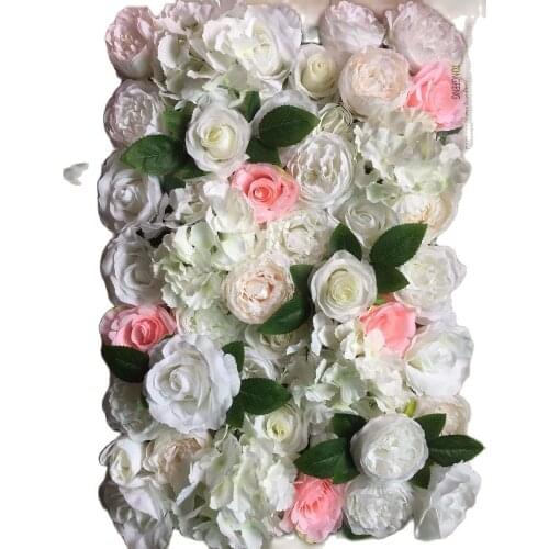 10pcs/lot Artificial silk Hydrangea Rose flower wall Wedding backdrop decoration flower stage Decoration MIXCOLOR TONGFENG