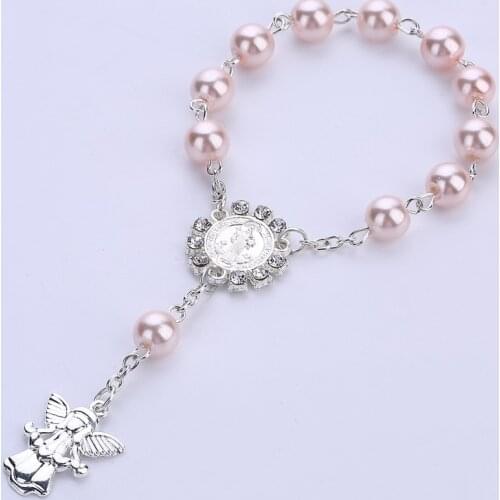 Angel Baptism Favors Colorful Communion Favors Recuerditos Para Bautizo Finger Rosaries Christening Favors Communion Favor