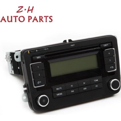 NEW RCD030+ MP3 Player Car Radio USB AUX CD Input 5KD 035 181 For VW Jetta Golf MK5 MK6 Passat Tiguan Eos RCD 030+18G035186G