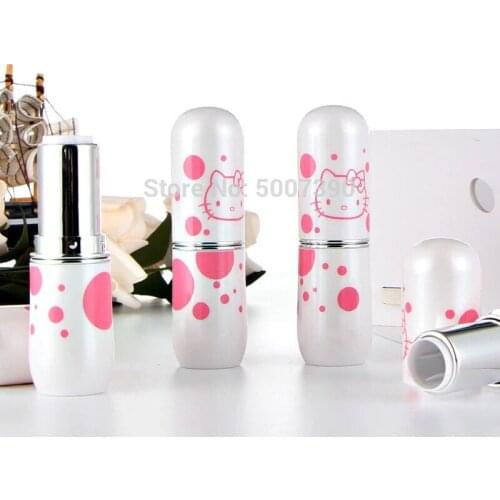 Wholesale 12.1mm Empty Lip Balm Bottle Lipstick Tubes Container Lip Tubes Lipgloss Tube DIY Makeup Refillable Bottle