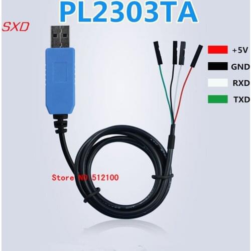 PL2303 TA USB TTL RS232 Convert Serial Cable PL2303TA Compatible