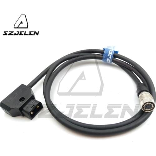 Connector Hirose 4pin to D-Tap plug for Small HD DP7 power cable and Small HD AC7-OLED monitors power cable