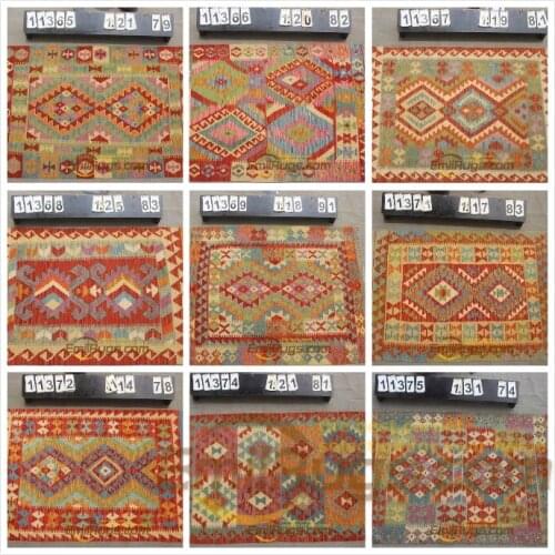 Hand Woven Kilim Carpet Woven Livingroom Carpet Square Rug Turkish Rug Wool Knitting Carpets