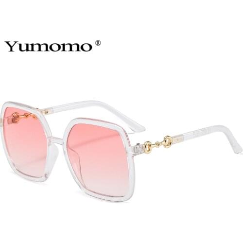 Square Oversized Retro Sunglasses For Women Men 2021 Luxury Brand Quality Vintage Sun Glasses Fashion Large Frame Eyewear UV400