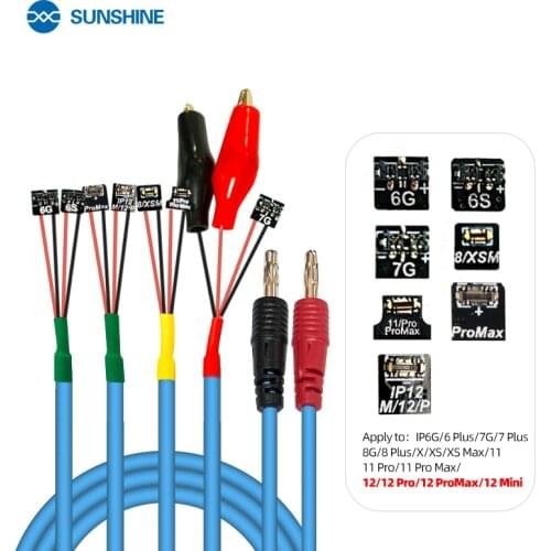 SS-908B V6.0 For iPhone 5-12 Smart DC Power Supply Test Line Cable Charging Wire Phone Power Boot Line Motherboard Repair Tools