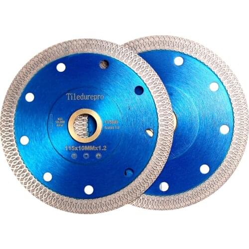 Tiledurepro D115mm Tile Saw Blade Super Thin Diamond Blade Porcelain Cutting Disc For Granite Marble Ceramic TIle Cutting