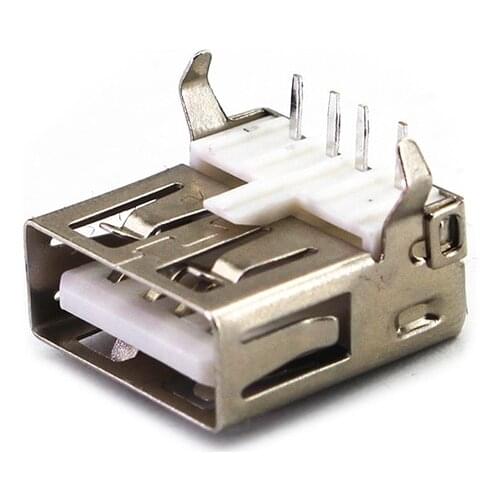 USB Type A 4PIN Standard Port Female Solder Jacks Connector PCB Socket USB-AF type