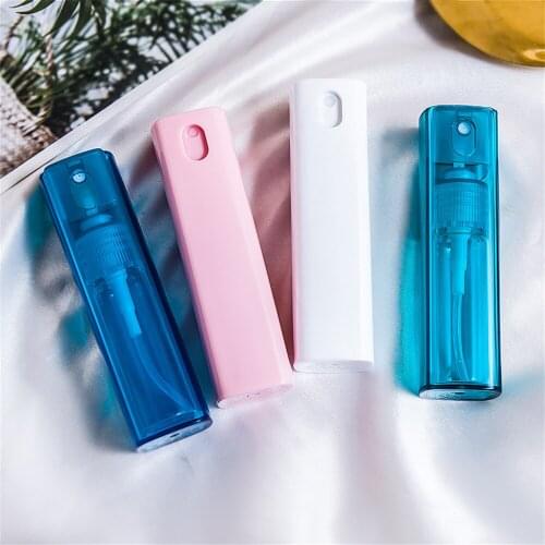 1pcs 10ml Plastic Drawer Type Plastic Refillable Perfume Bottle Travel Portable Spray Atomizer Empty Cosmetic Atomizer Container