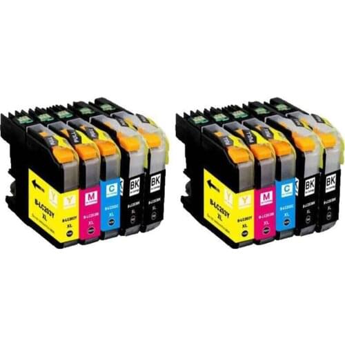 10PK LC203XL Compatible Ink Cartridges For Brother MFC-J5620DW -J885DW
