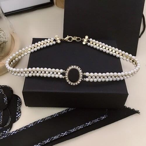 2021New Brand fashion jewelry ladies gifts Irregular Shape Pearl Love Heart chain heart pendant necklace necklace party necklace