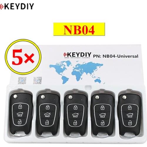 5pcs/lot KEYDIY 3 Buttons Multi-functional Remote Control NB04 NB Series Universal for KD900 URG200 KD-X2 all functions in one