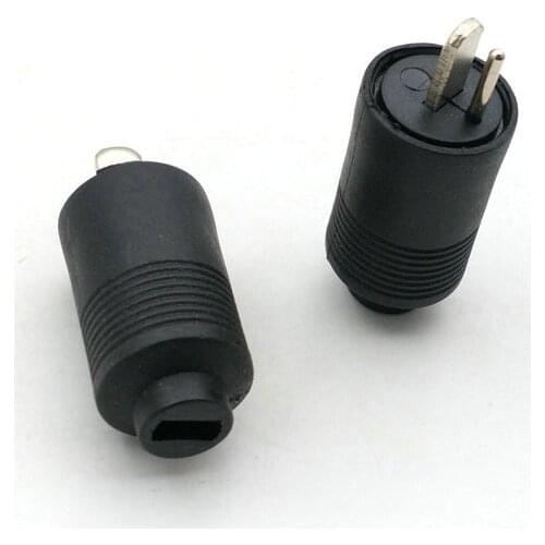 5Pcs lot 2 Pin DIN Male Speaker Plug 2-Pin Plug Hifi Loudspeaker Solder adapter