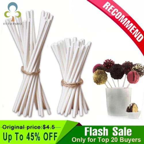 7cm/14cm Lollipop Stick Food-Grade Paper Pop Sucker Sticks Cake Pop Sticks For Lollypop Candy Chocolate Sugar Pole GYH