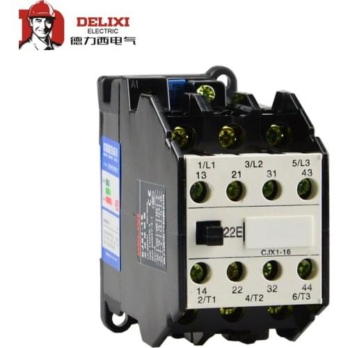 DELIXI AC Contactor CJX1-16/22 CJX1-22/22 3TB42 CJX1-12/22 CJX1-9/22