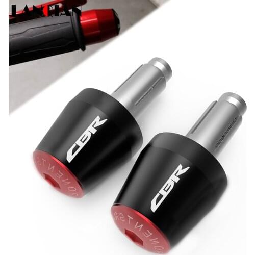 CNC Billet Aluminum Motorbike HBAR END CAP Handle Bar Cap End Plugs For Honda CBR650R CBR250R CBR600F CBR600 CBR600F CBR600 F2
